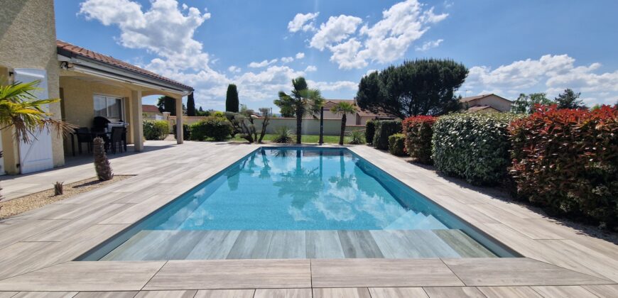 🏡 NOUVEAUTÉ – Maison familiale avec piscine à Veauche (132 m²)