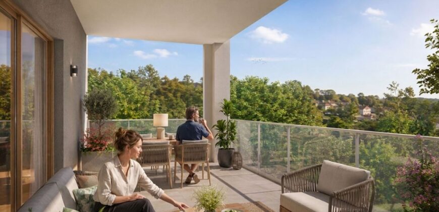 Saint-Galmier – Appartements avec terrasse dans un cadre privilégié au cœur de la Rose des Vents